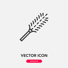 brush icon vector sign symbol