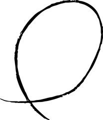 Variations of thin circles for handwritten scoring