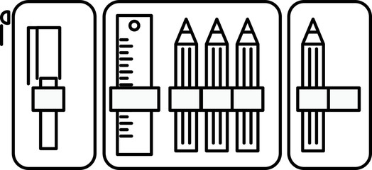 pencil case icon
