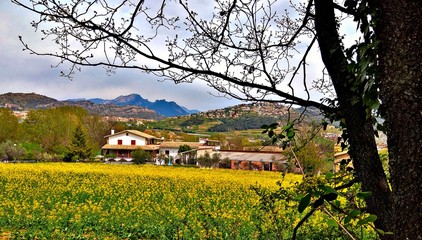 house in the countryside near Barcelona