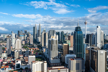 Obraz premium city skyline