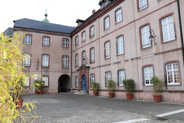 Château des ducs de Wurtemberg à Montbéliard construit au 13 ème siècle - ville de...