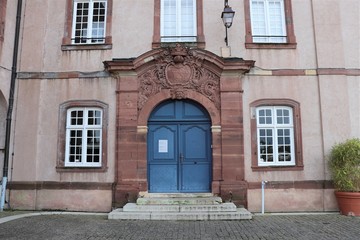 Château des ducs de Wurtemberg à Montbéliard construit au 13 ème siècle - ville de Montbéliard - Département du Doubs - Région Franche Comté - France - Vue de l'extérieur
