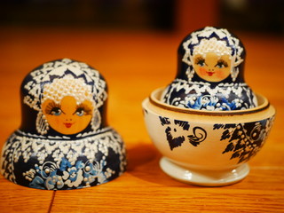 ロシア伝統の民芸品 マトリョーシカ人形