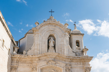Fototapeta na wymiar Santa Teresa Church in Trani, Italy