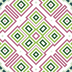 Modern bright geometric seamless pattern. Imposing colored infinite backdrop