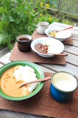お外でカレー食べよう