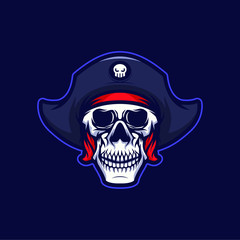 skull of pirates