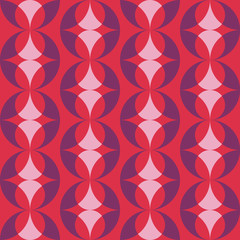 Abstract vector seamless pattern. Abstract geometric design.