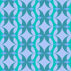 Abstract vector seamless pattern. Abstract geometric design.