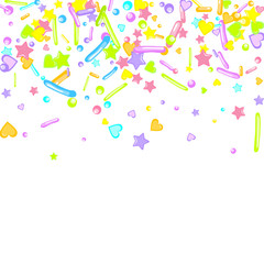 Sprinkles grainy. Cupcake dessert bakery confetti