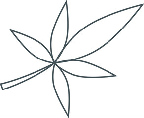 Autumn icon, vector illustration