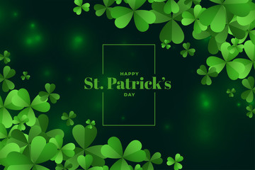 happy saint patricks day festival background design