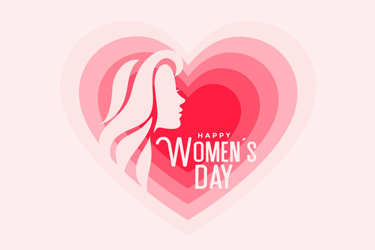beautiful happy womens day event poster design