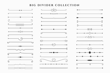 mega set of floral dividers frames collection © starlineart