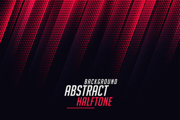 diagonal abstract halftone lines in red and black color