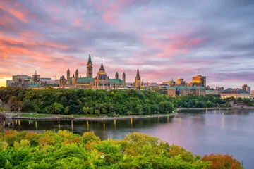 Tuinposter Parliament Hill in Ottawa, Ontario, Canada © f11photo