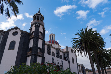 Naklejka premium Church of Nuestra Senora de la Concepcion (Church of Our Lady of Conception) in La Orotava on the island of Tenerife, Canary Islands, Spain.