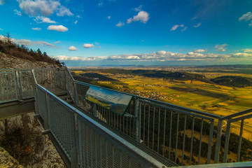 The plateau of the Hohe Wand may be accessed over a toll road built in 1931