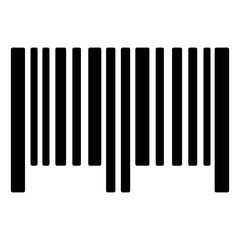 Barcode icon. Scanner, reader sign. Scan barcode. Retail, Sales concept. Price, Tag illustration.