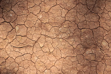 craked earth closeup for natural abstract background