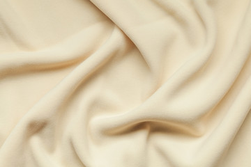 Background photo texture of light beige fleece