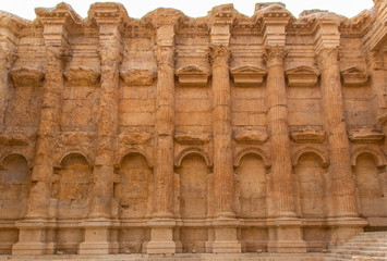 Baalbek, Lebanon - place of two of the largest and grandest Roman temple ruins, the Unesco World Heritage Site of Baalbek is a main attractions of Lebanon. Here in particular the Temple of Bacchus