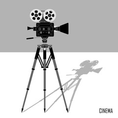 Movie Film Camera Icon Cinema Production Element