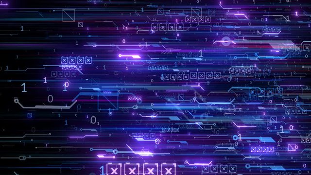technology abstract digital background data