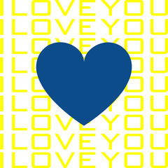 I love you Design for Marriage, Dating, Happy Valentines Day Background