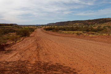 Droga przez Outback w stanei Northern Territory