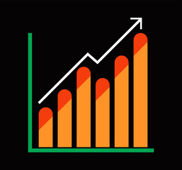 Graph Chart Diagram, Business icon