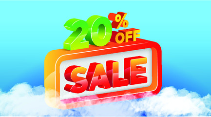 sale discount offer banner template promotion