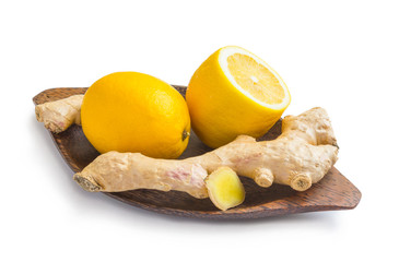 Ginger and lemon