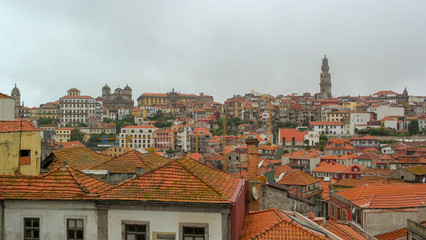 Fototapeta na wymiar Clerigos tower, Porto, Portugal