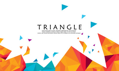 Triangle Background Elegant