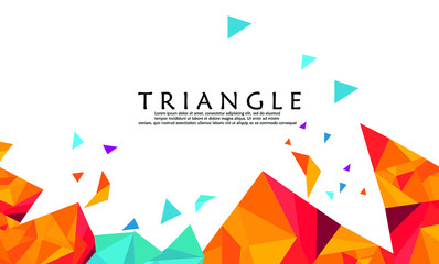 Triangle Background Elegant