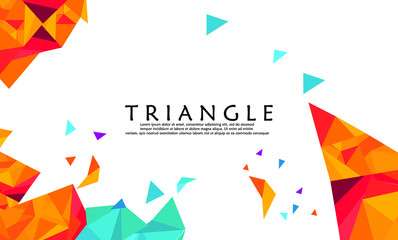 Triangle Background Elegant