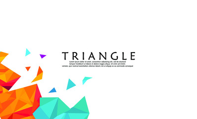 Triangle Background Elegant