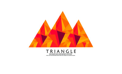 Triangle Background Elegant 