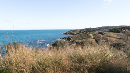 Sentier littoral entre le Racou et Collioure