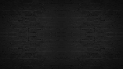 Dark black anthracite damaged rustic brick wall texture background
