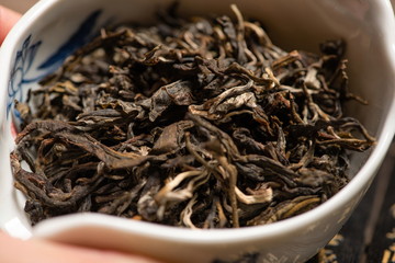 Pu'er tea cakes that people often drink in eastern areas