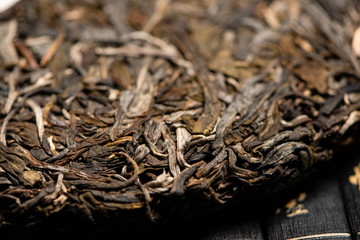 Pu'er tea cakes that people often drink in eastern areas