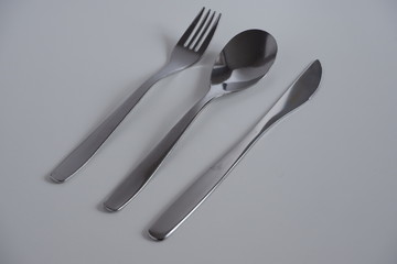 Dishes on the background. Composition of dishes