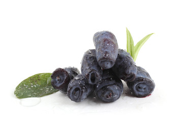 Honeysuckle berries (honeyberry, haskap)
