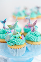 Mermaid cupcakes
