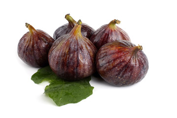 Fototapeta premium Figs and leaf