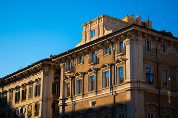Historical roman architecture