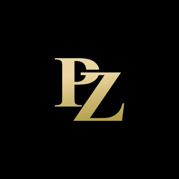 pz logo design vector icon